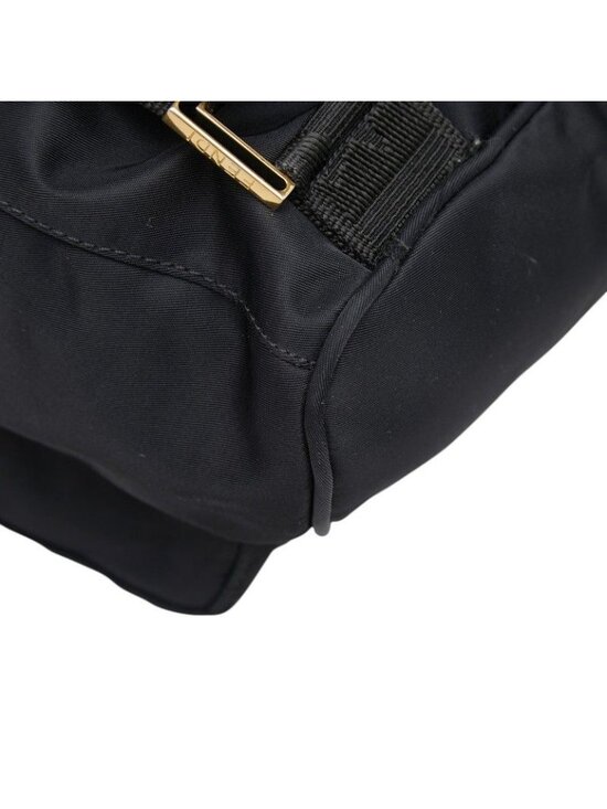 Fendi Backpack Black Nylon Leather main image 9